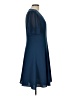 Reiss Solid Blue Cocktail Dress Size 10 - photo 4