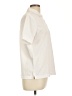 Ashworth 100% Polyester Ivory Short Sleeve Blouse Size L - photo 4