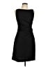 Theory Solid Black Cocktail Dress Size 10 - photo 1