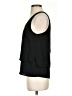 Theory 100% Silk Black Sleeveless Silk Top Size S - photo 5