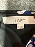 Ann Taylor LOFT 100% Polyester Paisley Blue Casual Dress Size 0 - photo 7