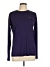 Nike 100% Recycled Polyester Purple Long Sleeve Top Size L - photo 1