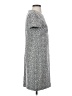 Calvin Klein Print Gray Casual Dress Size 4 - photo 4