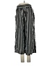 H&M 100% Rayon Stripes Black Casual Pants Size 4 - photo 2