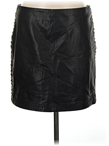 MICHAEL Michael Kors Leather Skirt (view 1)