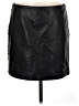 MICHAEL Michael Kors 100% Leather Black Leather Skirt Size 6 - photo 1