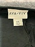 Ava & Viv Black Short Sleeve Blouse Size XXL - photo 7