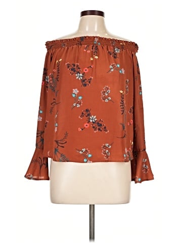 One Clothing 3/4 Sleeve Blouse (view 1)