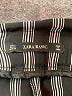 Zara Basic 100% Polyester Stripes Gray Casual Pants Size S - photo 7