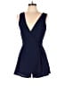 She + Sky Solid Blue Romper Size M - photo 1