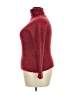 Alps Tweed Red Turtleneck Sweater Size M - photo 5