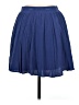 ModCloth 100% Rayon Solid Blue Casual Skirt Size M - photo 2