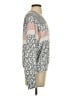 P.J. Salvage Animal Print Gray Pullover Sweater Size XS - photo 4