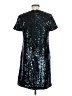 CeCe 100% Polyester Stars Black Cocktail Dress Size M - photo 2