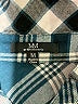 My Michelle Plaid Teal Long Sleeve Button-Down Shirt Size M - photo 7