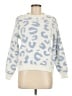 Unbranded Animal Print Blue Pullover Sweater Size M - photo 1