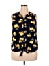 Roz & Ali Yellow Sleeveless Blouse Size 1X - photo 1