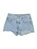 Levi's Blue Denim Shorts Size 26 waist - photo 1