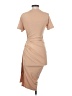 Unbranded Solid Tan Cocktail Dress Size S - photo 2