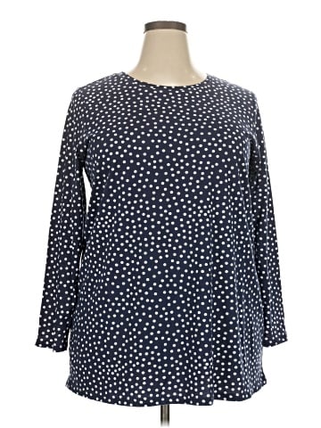 Woman Within 3/4 Sleeve T-Shirt (view 1)