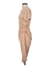 Unbranded Solid Tan Cocktail Dress Size S - photo 5