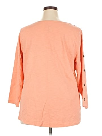 Croft & Barrow 3/4 Sleeve Top (view 2)