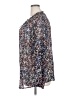 Liz Claiborne Floral Silver 3/4 Sleeve Blouse Size 3X - photo 5