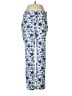 Talbots Print Blue Casual Pants Size 4 - photo 1