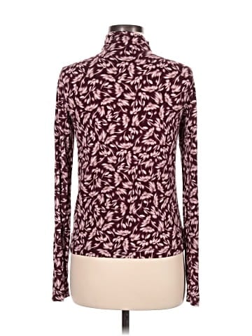 Madewell Long-Sleeve Mockneck Tee in Floral (view 2)