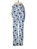 Talbots Print Blue Casual Pants Size 4 - photo 2