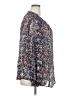 Liz Claiborne Floral Silver 3/4 Sleeve Blouse Size 3X - photo 4