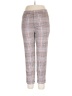 By Anthropologie Plaid Brown Casual Pants Size 10 - photo 1