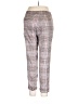 By Anthropologie Plaid Brown Casual Pants Size 10 - photo 2