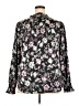 Vince Camuto 100% Polyester Floral Black Long Sleeve Blouse Size XXL - photo 2