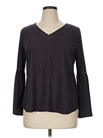 Style&Co Long Sleeve T-Shirt (view 1)