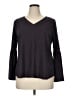 Style&Co Brown Long Sleeve T-Shirt Size XL - photo 1