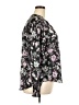 Vince Camuto 100% Polyester Floral Black Long Sleeve Blouse Size XXL - photo 4