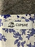 Cupshe 100% Rayon Paisley Blue Cocktail Dress Size L - photo 7