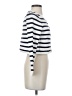 Jessica Simpson Stripes White Cardigan Size XS - photo 4