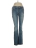 Express Jeans Hearts Blue Jeans Size 25 waist - photo 1