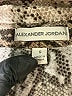 Alexander Jordan Animal Print Brown Long Sleeve Blouse Size S - photo 7
