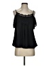 Decree 100% Polyester Black Sleeveless Blouse Size S - photo 1