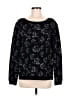 Hinge Print Black Pullover Sweater Size M - photo 1
