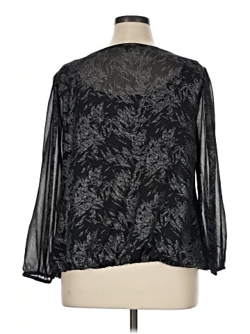 Ann Taylor Factory Long Sleeve Blouse (view 2)