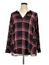 Torrid Black Long Sleeve Henley Size 3X Plus (3) - photo 1