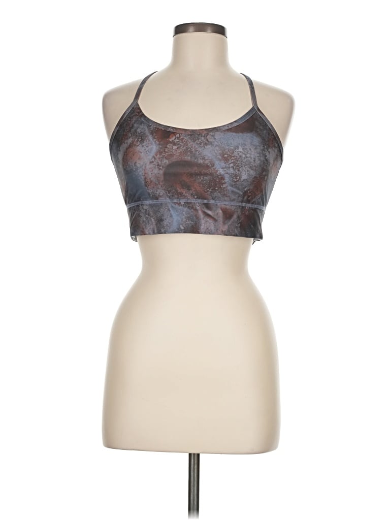 Pre-owned Fabletics Tank Top Brown Halter Neckline Tops
