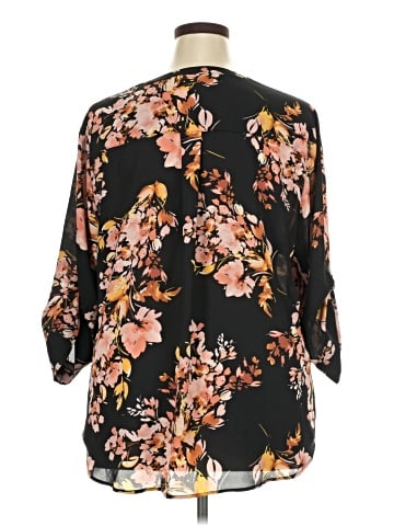 Torrid 3/4 Sleeve Blouse (view 2)