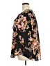Torrid 100% Polyester Floral Black 3/4 Sleeve Blouse Size 3X Plus (3) - photo 5