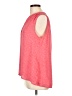 Chaus 100% Polyester Pink Sleeveless Blouse Size L - photo 5