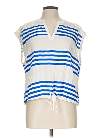 Nine West Sleeveless Button-Down Shirt (view 1)